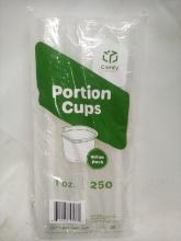 Portion cups, #250 of 1 oz cups