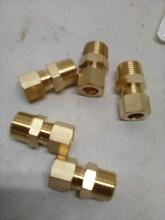 Brass Bushing, compression, set of 5