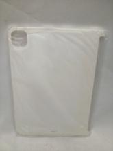 White Ipad hard cover