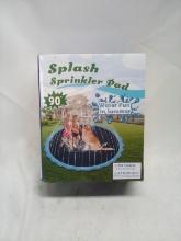 Splash Sprinkler Pad. Fun In The Sun. 90”.