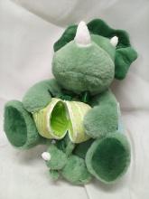 16” HugMe Dinosaur Plush w/ Mini for Ages 3+