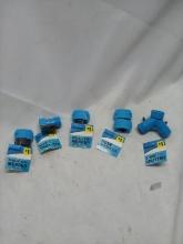 5Pc Belstrom Hose Acc. Lot- 2-Way Splitter, Hose Shut-Off, 3 Various Menders