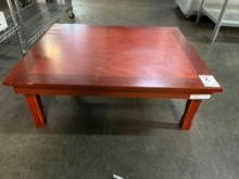New 30 in. x 35 in. Wood Tea Table