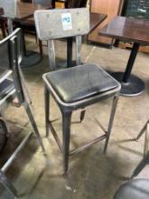 Rusty Crusty Metal Bar Stools