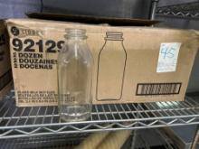 New Libbey Glass Milk Bottles