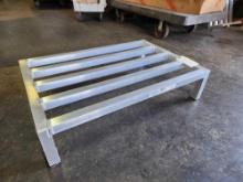 New Age 24 in. x 48 in. Aluminum Dunnage Rack