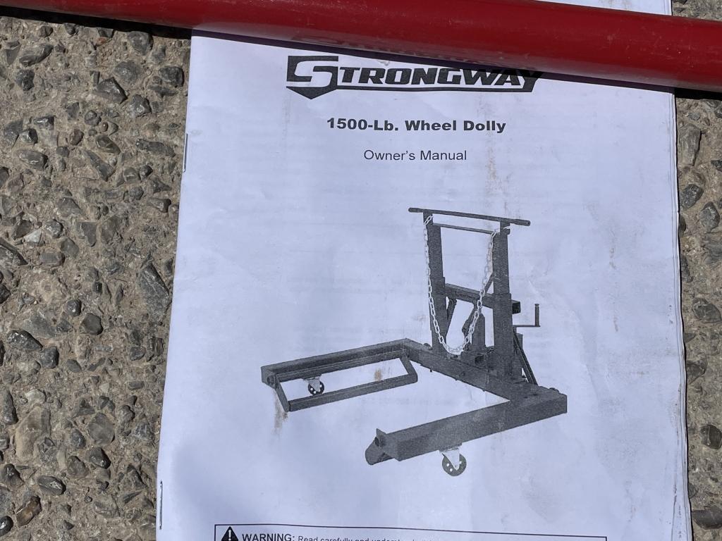 Strongway 1500 LB Wheel Dolly