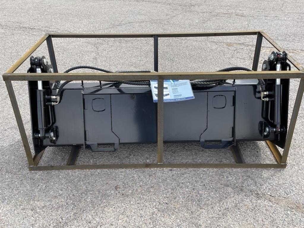 UNUSED Hydraulic Skid-Steer 75" 4-in-1 Bucket