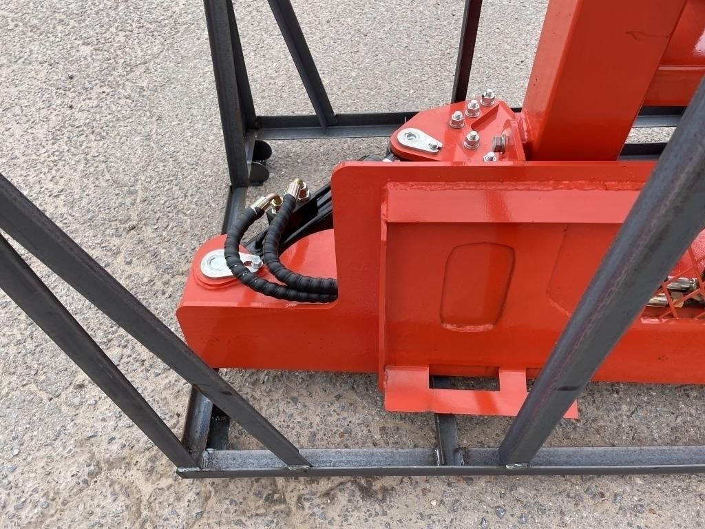 UNUSED Hydraulic Skid-Steer Tree Grapple / Shear