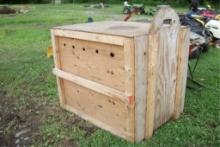 Small Wooden Animal Crate