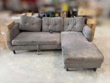 DAMAGED L SECTIONAL