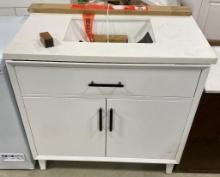 36 INCH VANITY WITH TOP