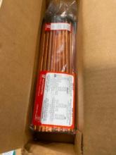 1 PACKAGE OF ARC CUT CARBON ELECTRODES, 5/16 x 12, 50 PER TUBE