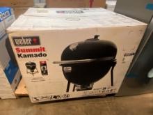 WEBER KAMADO CHARCOAL GRILL