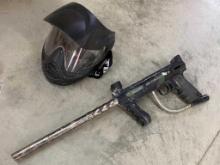 PAINTBALL GUN WITH MASK