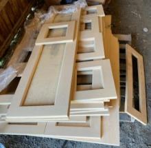 PALLET OF PRESSED BOARD FRAMES