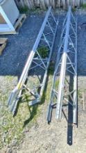 2 OF 8 FT ANTENNA TOWERS