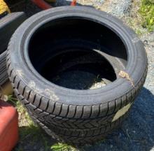 PAIR OF 225/45/R17 TIRES --- IN GOOD SHAPE