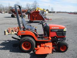 KUBOTA BX2230 TRACTOR W 54"  MOWER