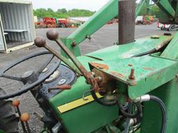 JOHN DEERE 2030 TRACTOR W JD 145 LOADER