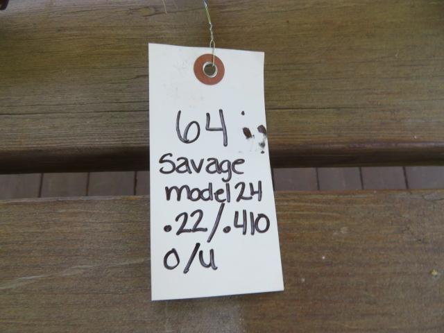 Savage 24 .22 LR/.410 Combination Gun