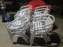 (15) Metal Chairs