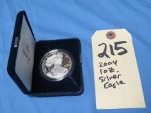 2004 American Silver Eagle Coin