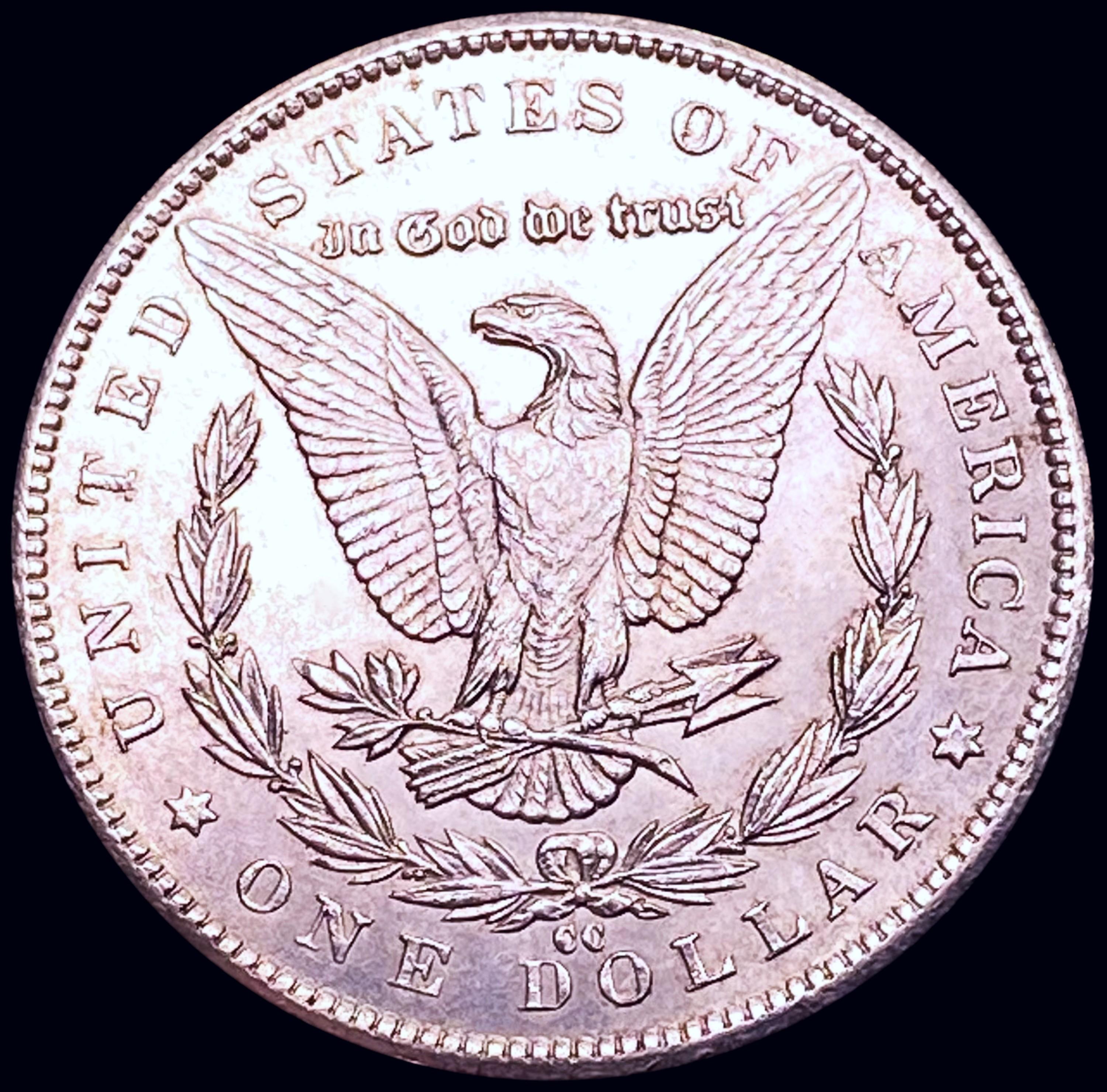 1892-CC Morgan Silver Dollar GEM BU