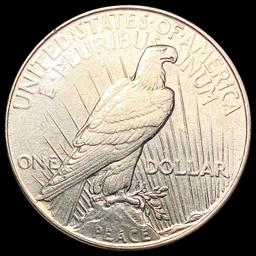 1935 Silver Peace Dollar CLOSELY UNCIRCULATED