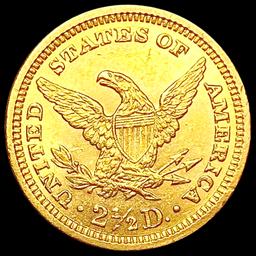 1879 $2.50 Gold Quarter Eagle CLOSELY UNCIRCULATED