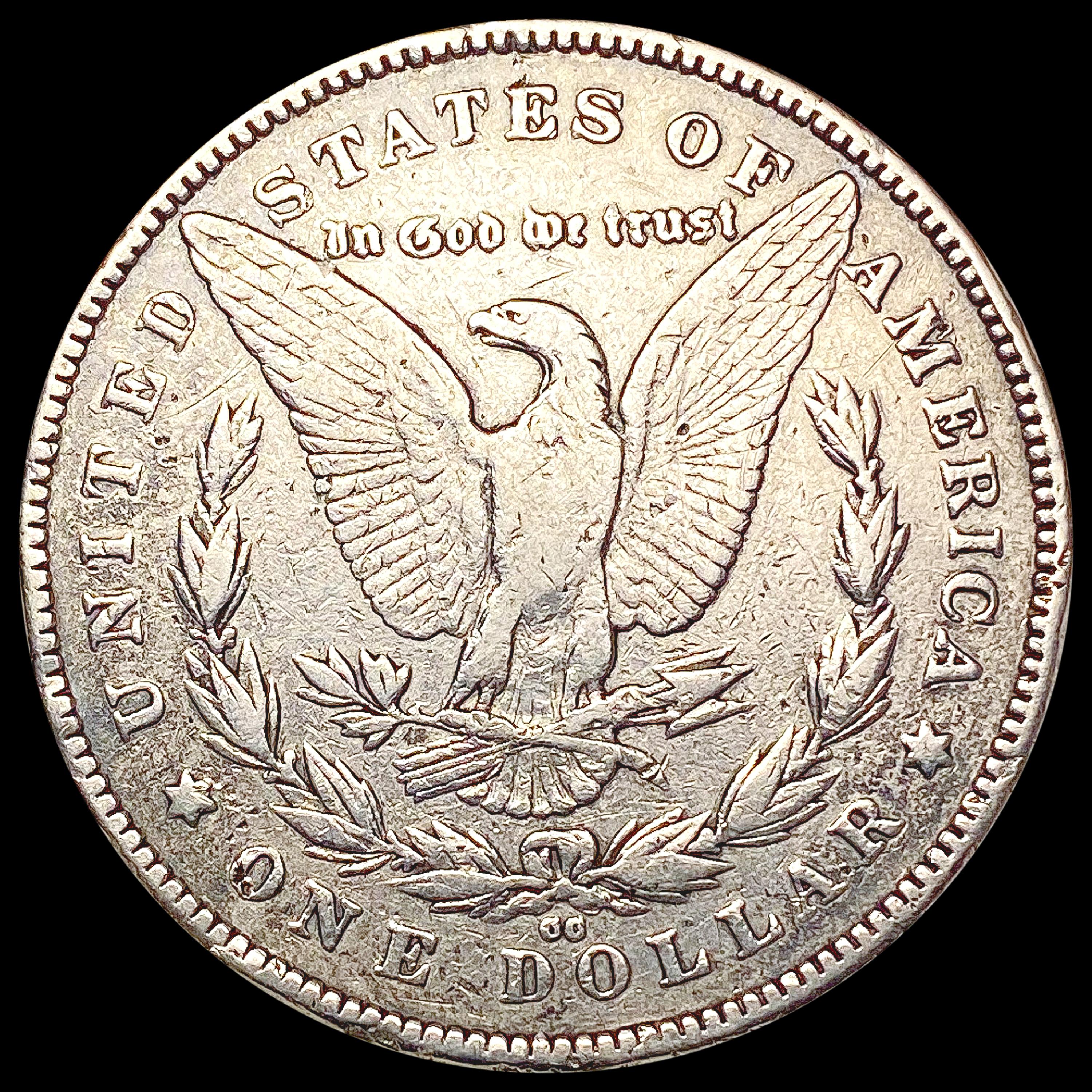 1878-CC Morgan Silver Dollar LIGHTLY CIRCULATED