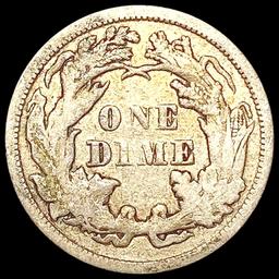 1875 Seated Liberty Dime LIGHTLY CIRCULATED