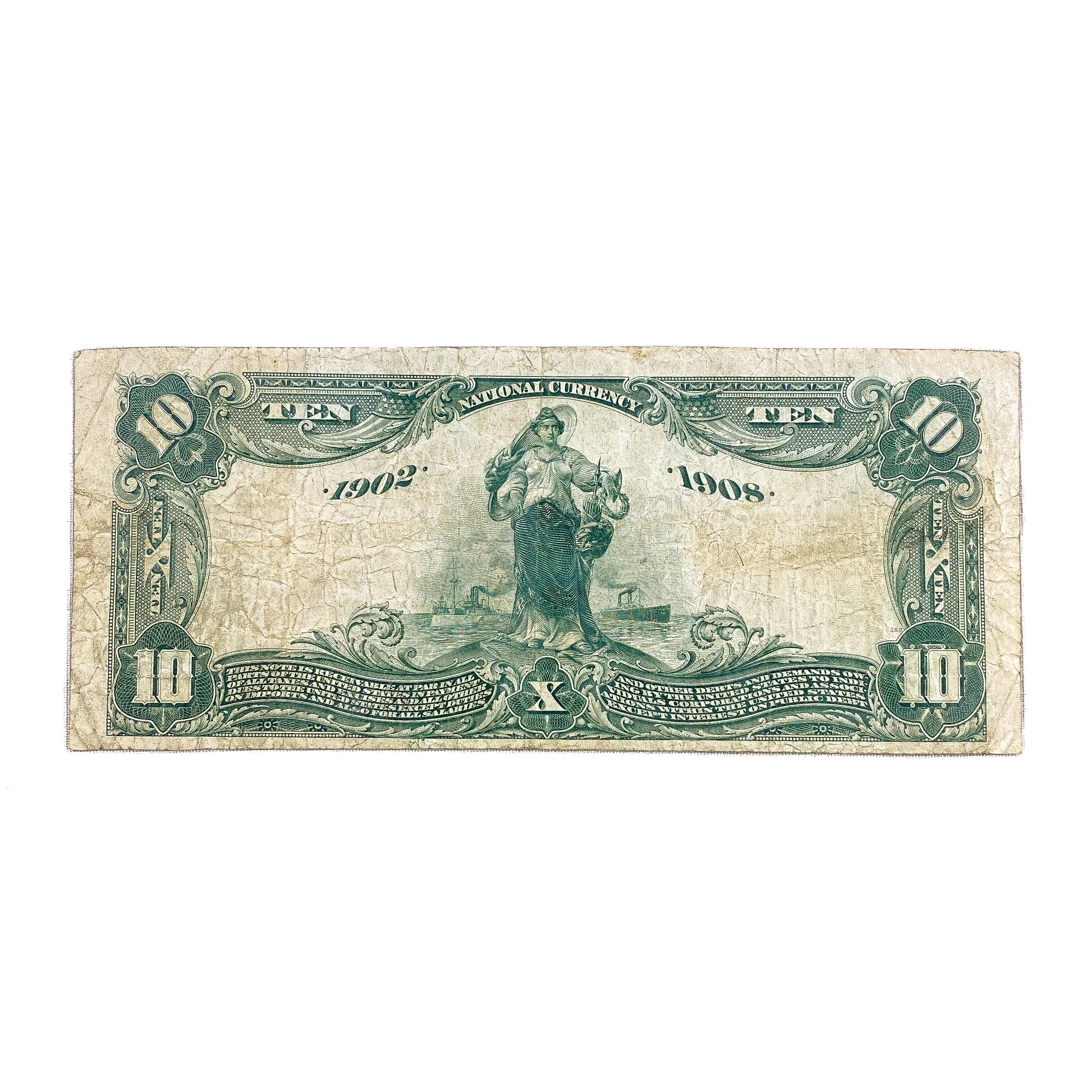 1902 $10 DATE BACK TFNB OF FRIENDSHIP, NY