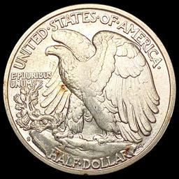 1942-S Walking Liberty Half Dollar CLOSELY UNCIRCU