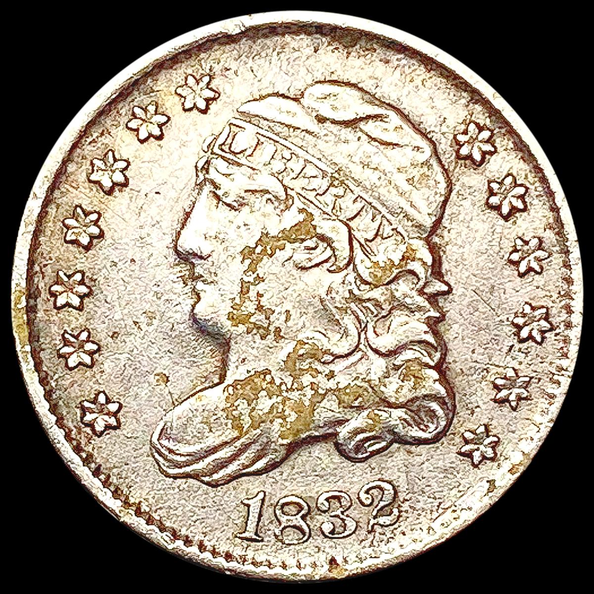 1832 Capped Bust Half Dime CLOSELY UNCIRCULATED