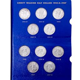 1941-1947 UNC Walking Liberty Half Dollar Set [20