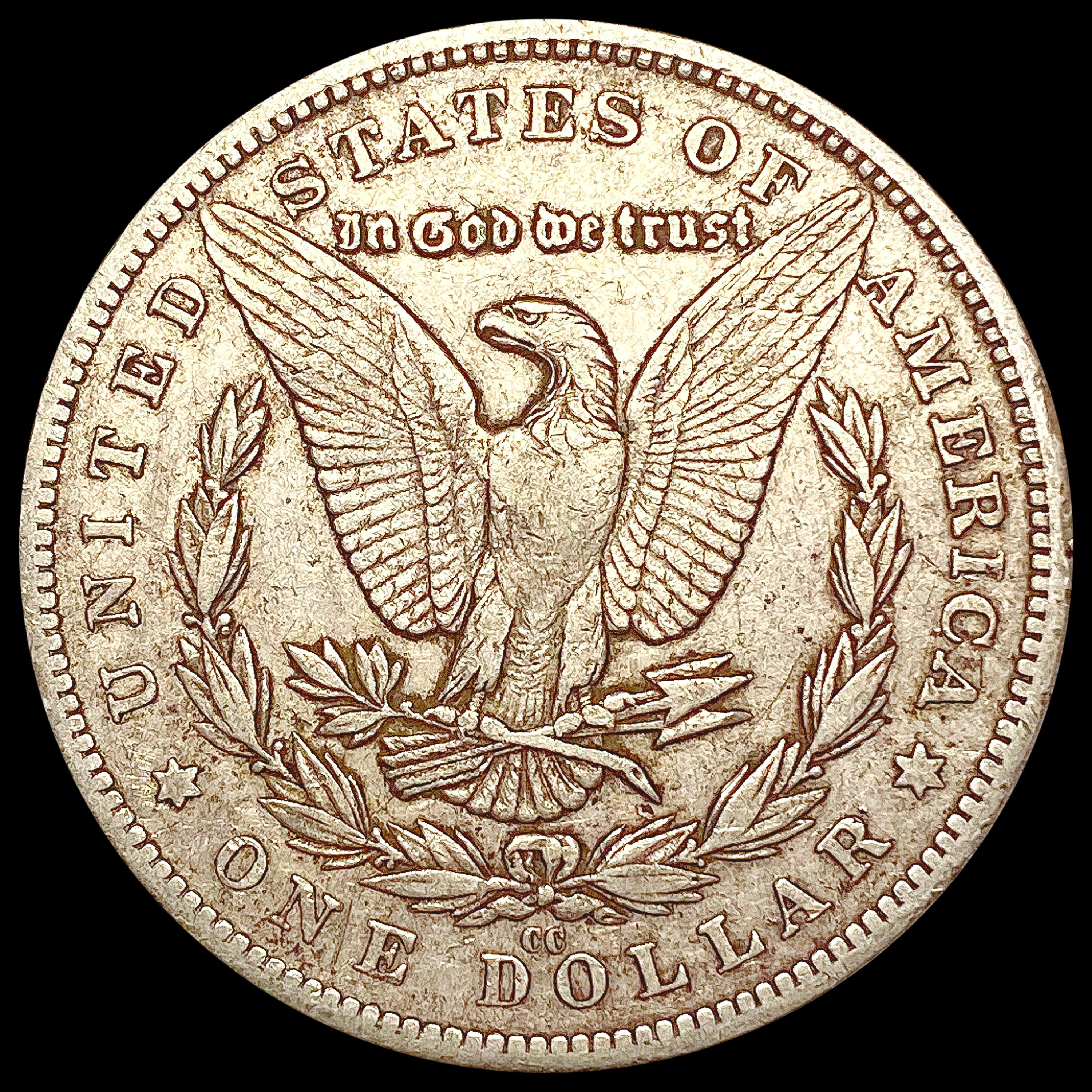 1880-CC Morgan Silver Dollar LIGHTLY CIRCULATED