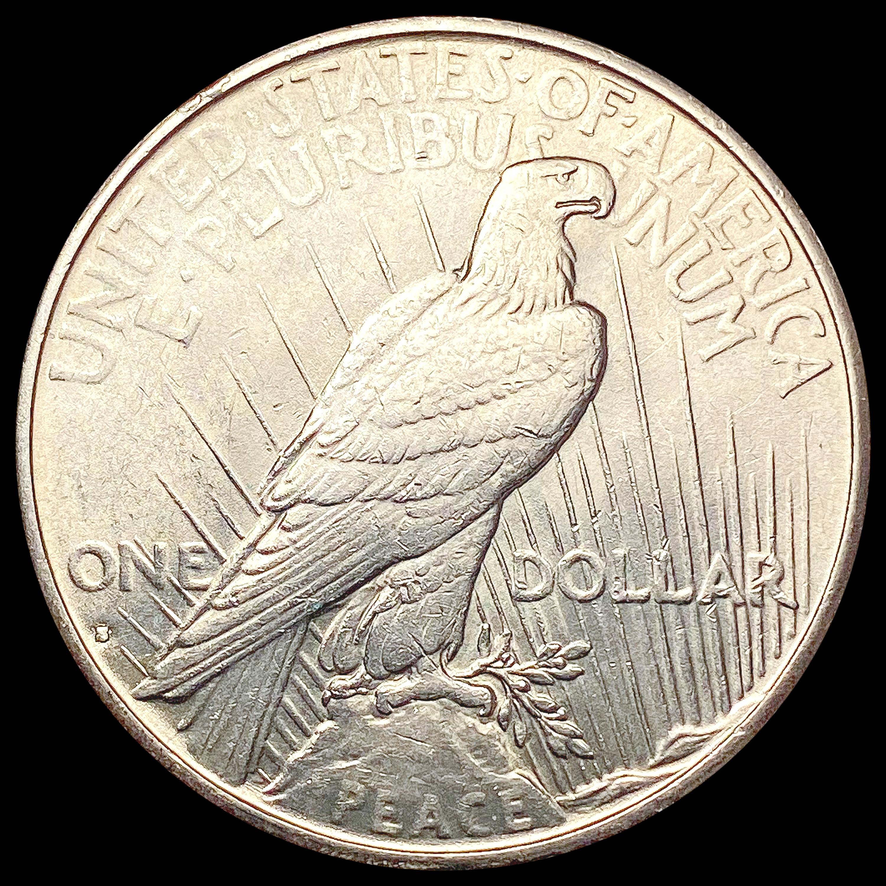 1935-S Silver Peace Dollar CHOICE AU