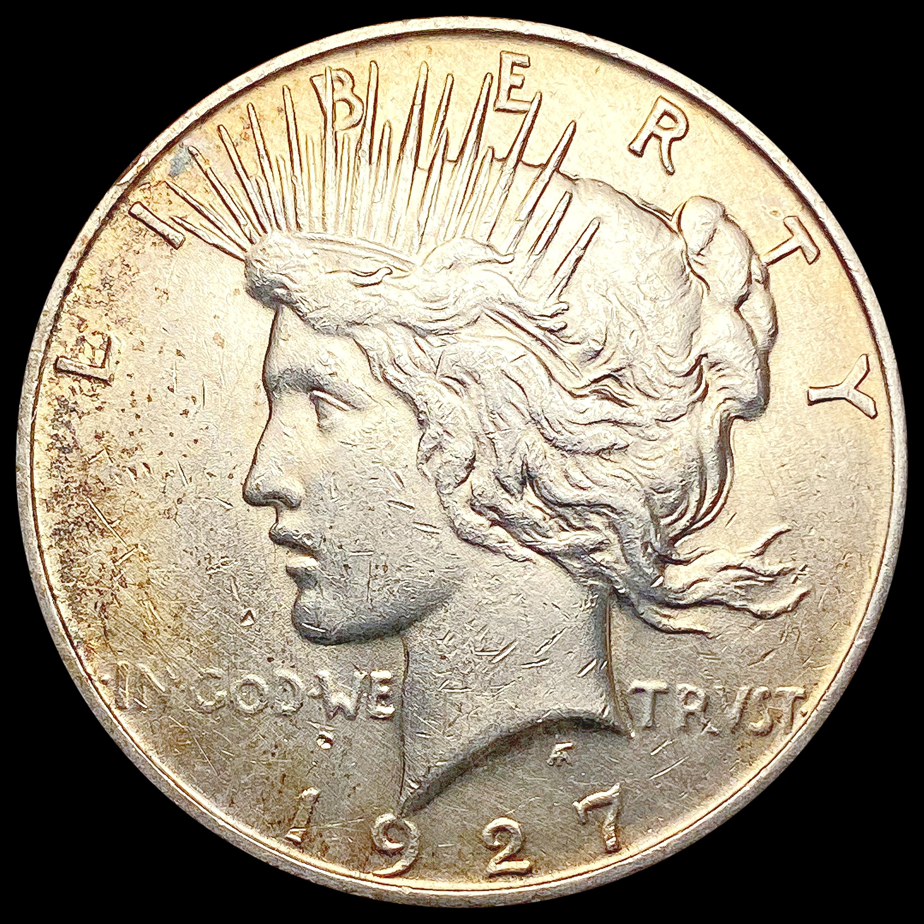 1927-D Silver Peace Dollar CLOSELY UNCIRCULATED