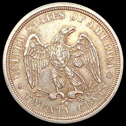 1875-S Twenty Cent Piece CLOSELY UNCIRCULATED