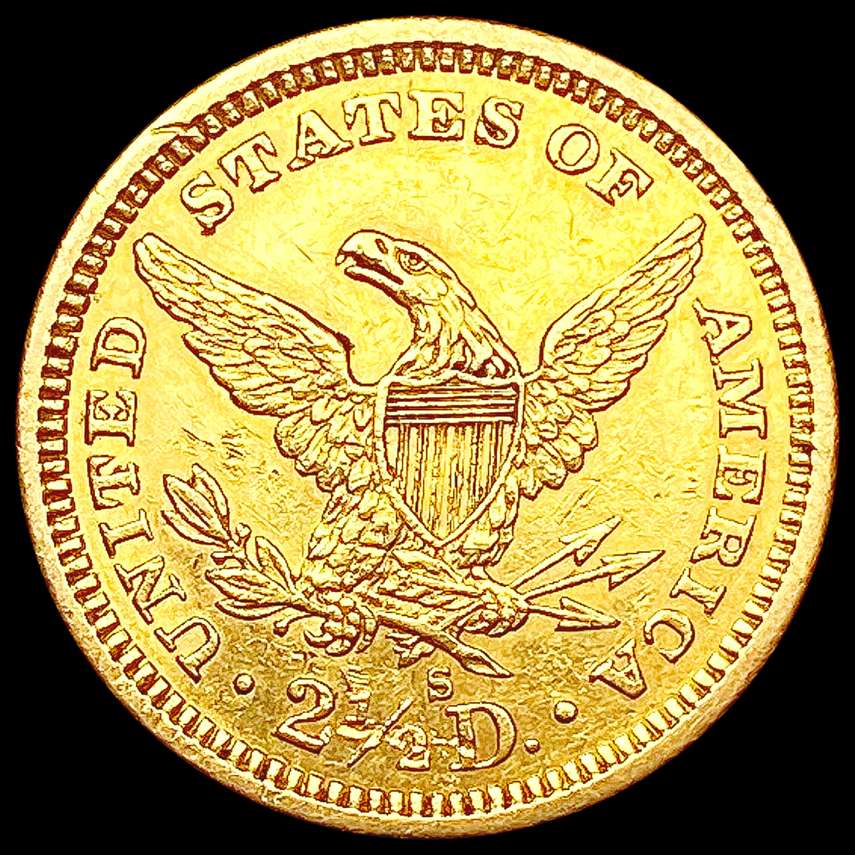 1878-S $2.50 Gold Quarter Eagle UNCIRCULATED