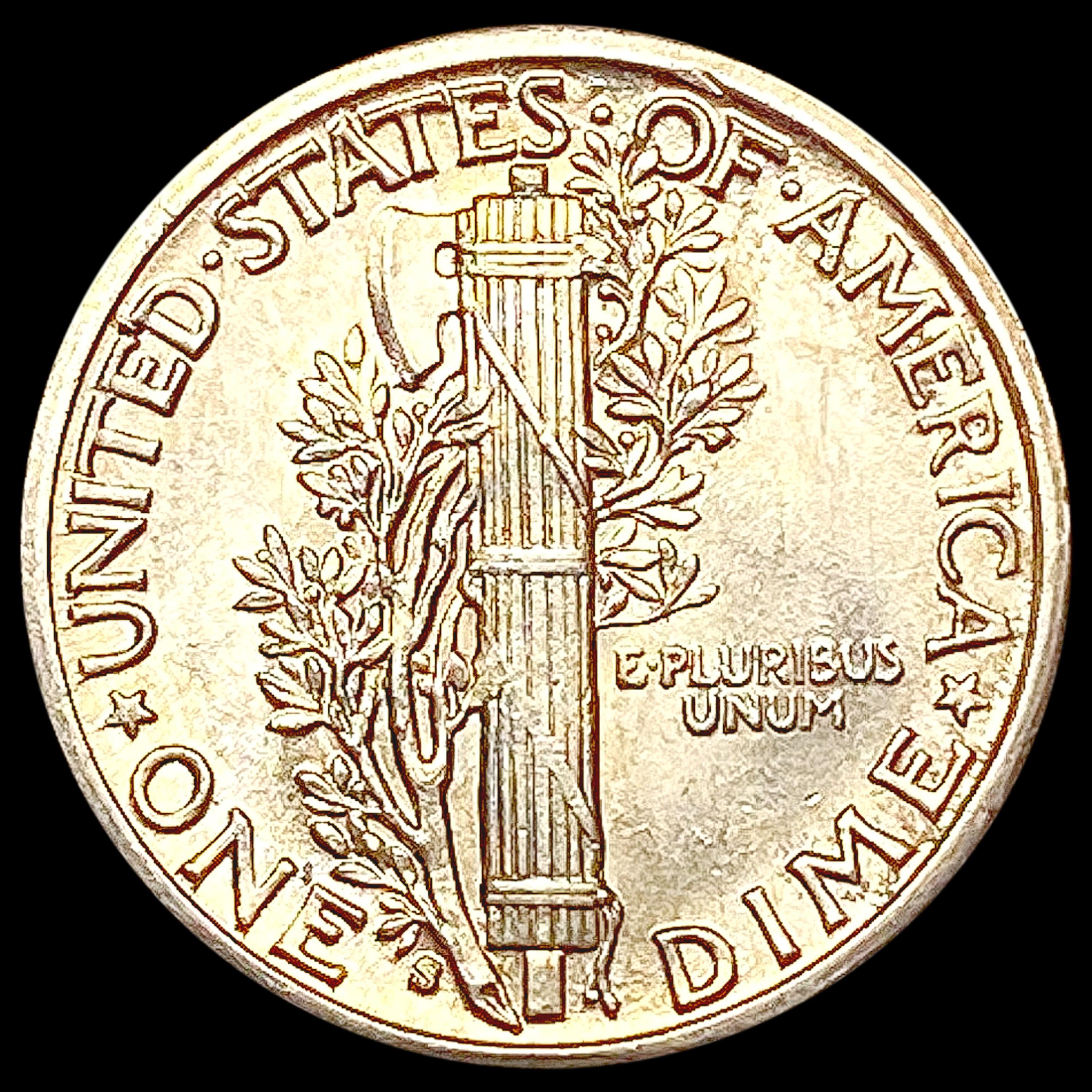 1916-S Mercury Dime CHOICE BU