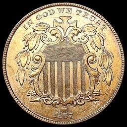 1867 Shield Nickel UNCIRCULATED