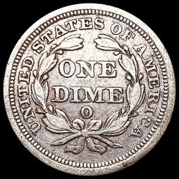 1853-O Arws Seated Liberty Dime LIGHTLY CIRCULATED