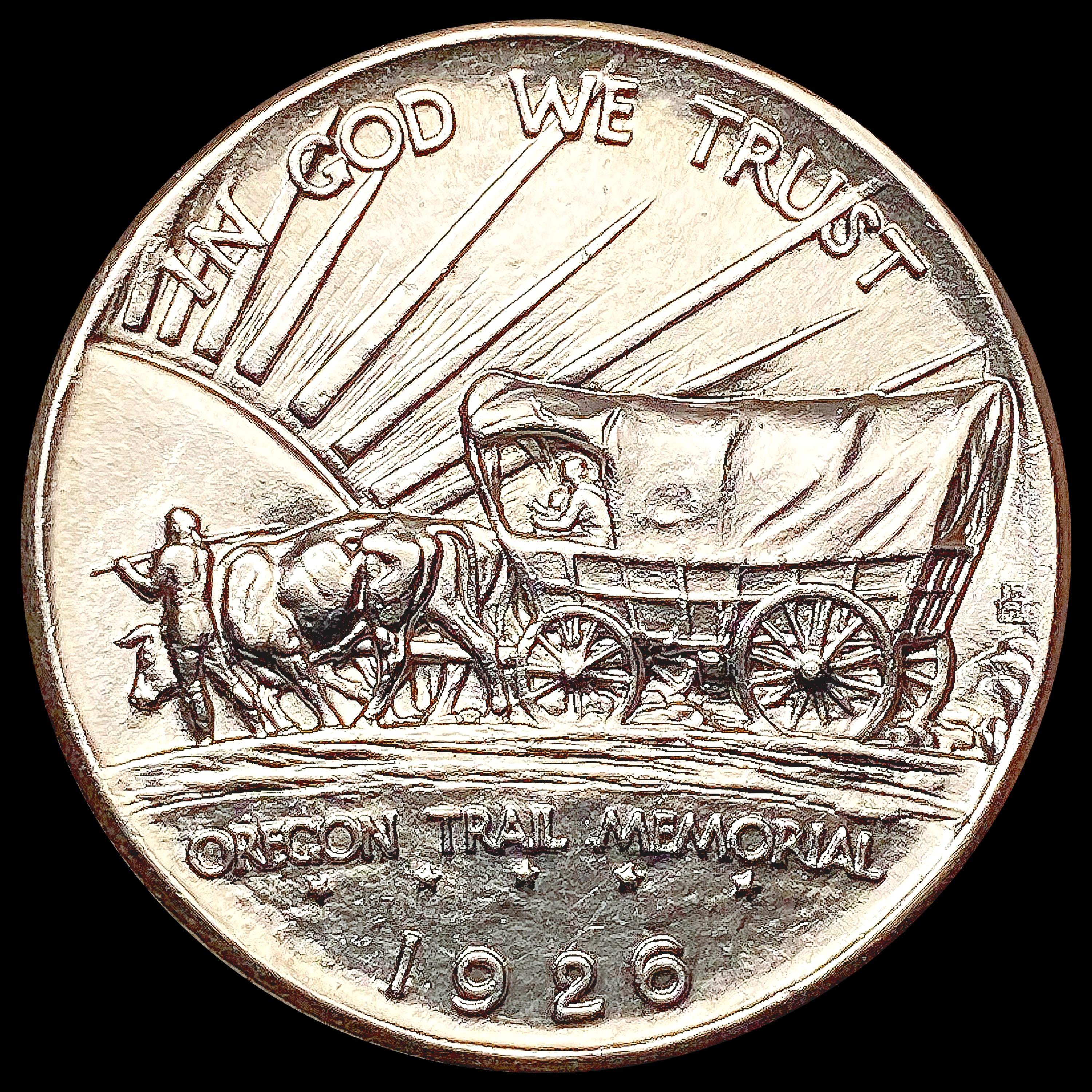 1926 Oregon Trail Half Dollar UNCIRCULATED