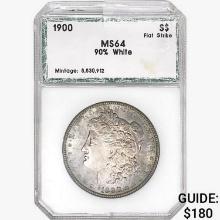 1900 Morgan Silver Dollar PCI MS64 90% White