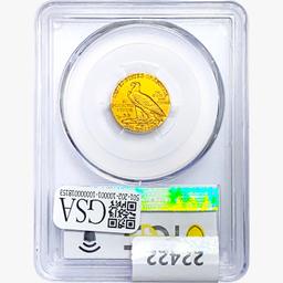 1915 $2.50 Gold Quarter Eagle PCGS AU53