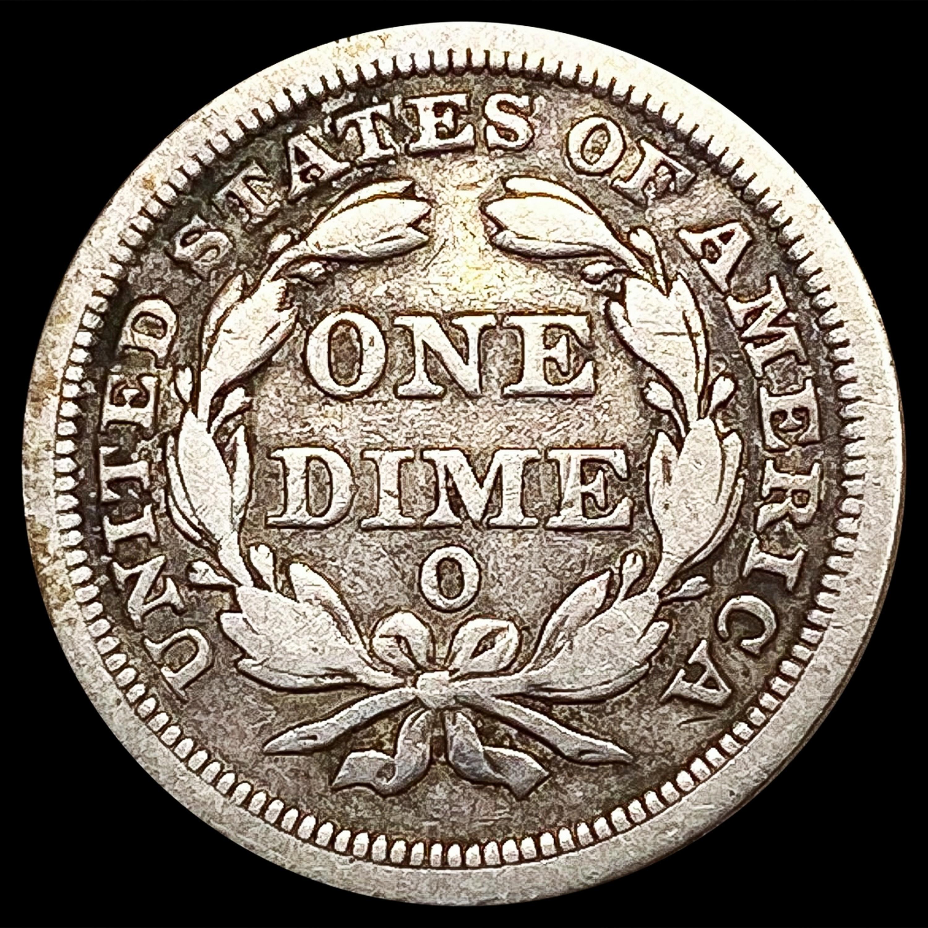 1852-O Seated Liberty Dime LIGHTLY CIRCULATED