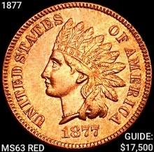 1877 Indian Head Cent CHOICE BU RD