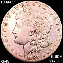 1889-CC Morgan Silver Dollar NEARLY UNCIRCULATED